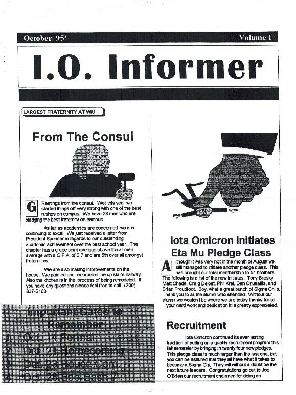 1995 10 Newsletter