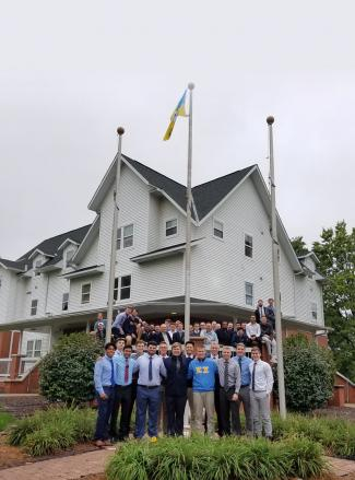 Iota Omicron of Sigma Chi new house on Avery